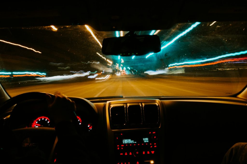 Lyft Accident Lawyer in Bellerose – driving at night